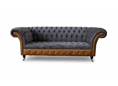 Canapé Design 3 places Canapé Chesterfield Canapé Rembourré Trois Places neuf