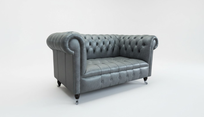 Chesterfield canapé canapé ameublement canapés classiques r 2 places siège cuir