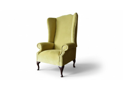 Fauteuil tissu Fauteuil à ailes Nouveau Mobilier de salon design de luxe moderne