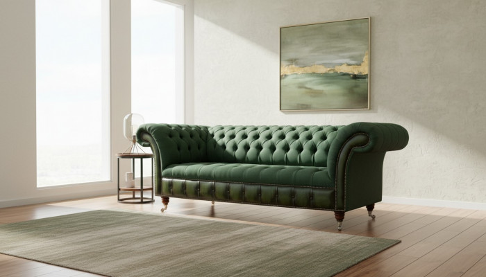 Chesterfield canapé 3 places Canapé Tissu Cuir Canapés Tissu neuf