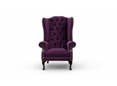 Fauteuil à aile Fauteuil de design Revêtement de canapé Chesterfield Canapé Tissu nouveau
