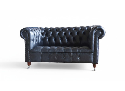Design classique Chesterfield Ensemble de canapé de siège de canapé de luxe en cuir neuf