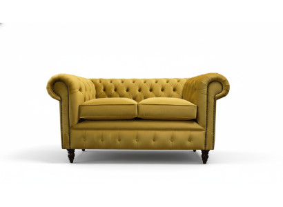 Revêtement de canapé Canapés neufs Canapé 2 places Design Chesterfield Tissu Canapé