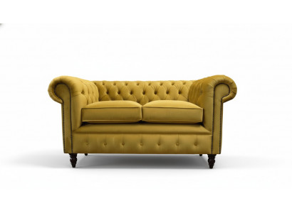 Revêtement de canapé Canapés neufs Canapé 2 places Design Chesterfield Tissu Canapé