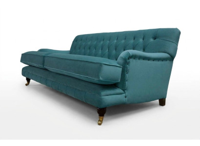 Canapé 3 places Tissu Design Canapé Rembourrage Canapés Textile Moderne Chesterfield 1