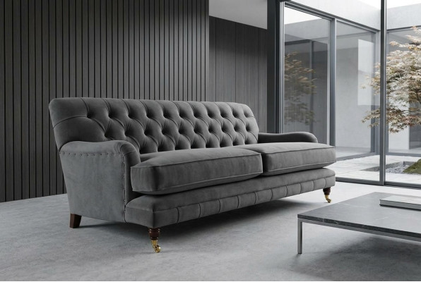 Canapé design 3 places Canapé moderne Gris Canapés Canapé design