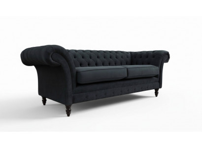 Chesterfield Rose nouveau canapé en tissu trois places Design Canapé d'ameublement nouveau