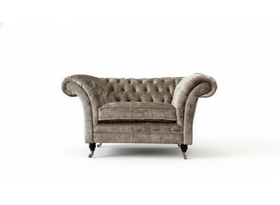 Design Fauteuil Chesterfield 1 Place Canapé Rembourrage Luxueux Sofas en Textile