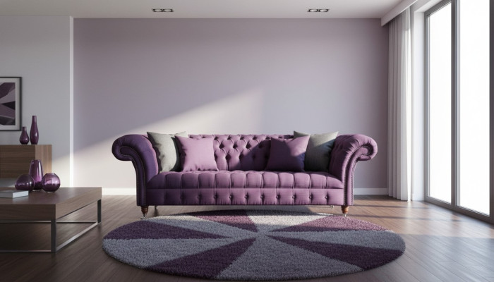 Chesterfield Canapé 3 Places Canapé Tissu Canapé Rembourrage Siège 3 Places Canapés Neuf