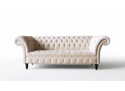 Canapé Canapé 3 places Canapé Rembourrage Moderne Tissu Canapé Siège Trois places neuf