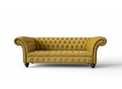 Canapé 3 places Canapés Siège Canapé Rembourrage Canapé Chesterfield Trois places Textile