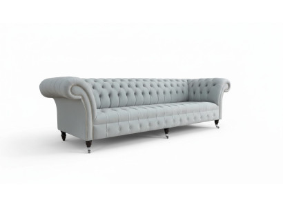 Canapé Chesterfield 4 places Canapés designer Canapé en tissu Tissu d'ameublement