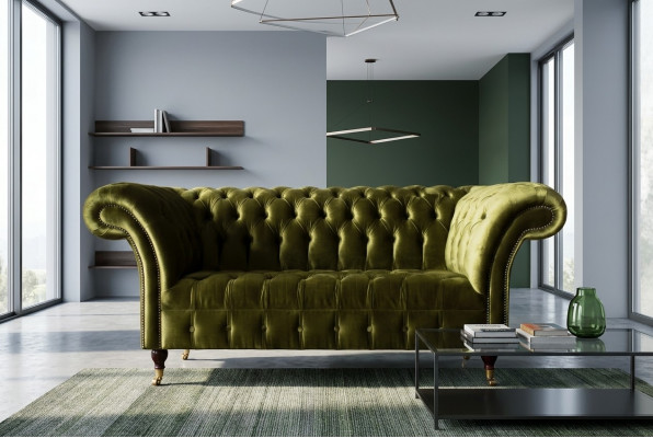 Canapé Chesterfield 2 Places Canapés Canapés de luxe Canapés rembourrés de luxe Canapé design de luxe Meubles