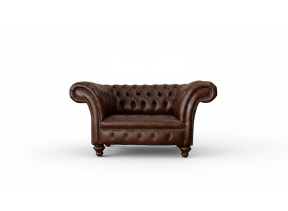 Canapé Chesterfield Salon Canapés Canapé Rembourrage Cuir Moderne 1,5 Places
