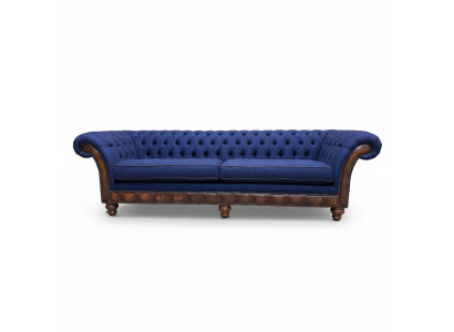Canapé moderne Chesterfield 4 places Canapé en tissu de luxe Canapé de salon nouveau
