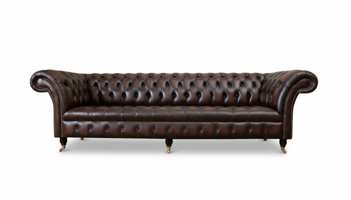 Chesterfield 4  places canapé en cuir design de salle de séjour canapés meubles neufs