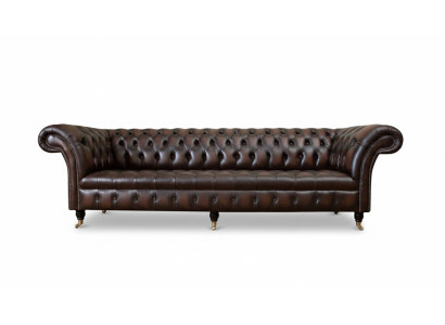 Chesterfield 4  places canapé en cuir design de salle de séjour canapés meubles neufs