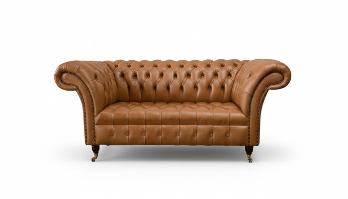 Canapé en tissu Chesterfield Canapé Textile Canapés Mobilier de bureau Meubles anglais