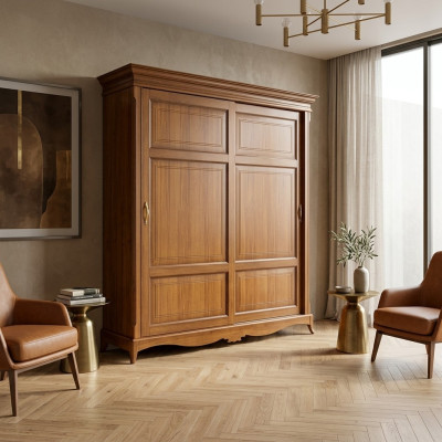 Armoire en bois massif Armoire en bois Armoire Mobilier de chambre Italie neuf