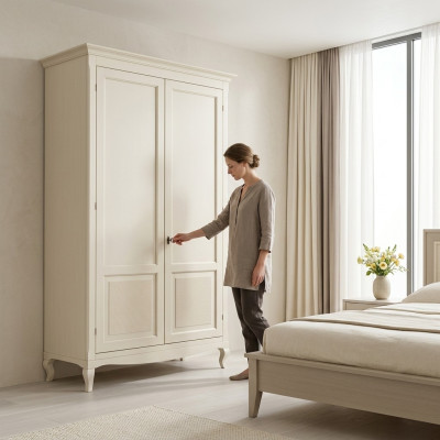 Armoire Armoire de luxe Mobilier de chambre moderne Armoires en bois