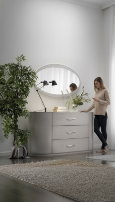 Chambre Bois Moderne Luxe Italie Conception Commode Mobilier Classique