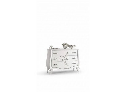 Buffet commode Designer Armoires de luxe en bois Blanc Tiroirs Modernes nouveaux
