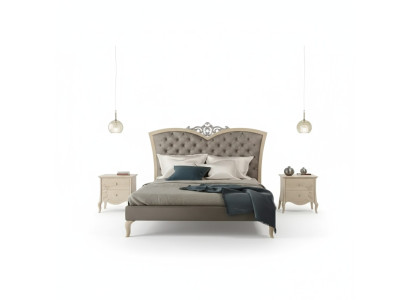 Chambre à coucher Mobilier 3 pcs. Ensemble Tables de chevet en bois massif 2x Lit Bois véritable