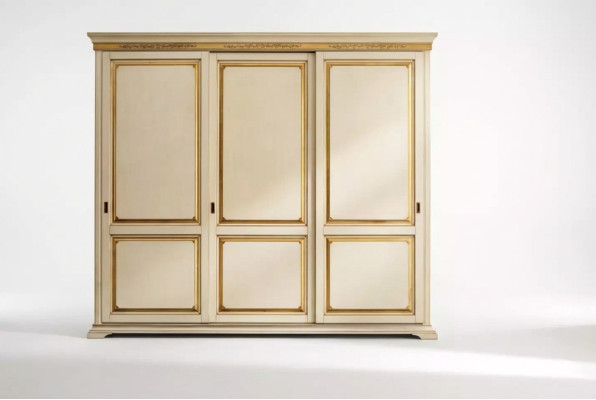 Armoire en bois Armoire Meubles de chambre Conception Armoires Beige