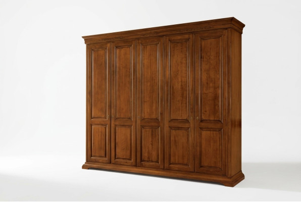 Chambre Armoire Garde-robe Bois Meuble Salon Marron Italie