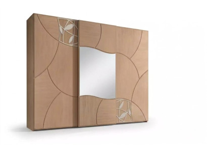Porte coulissante de placard Armoire Chambre Mur en bois Miroir nouveau
