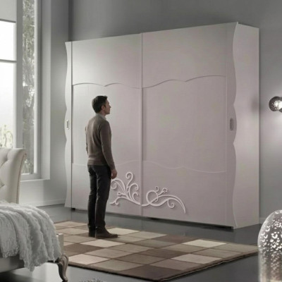 Garde-robe Armoire Chambre Bois Mobilier Style Italien Nouveau