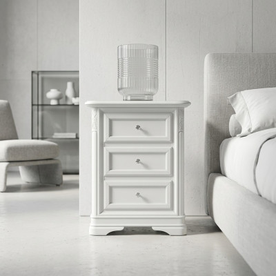 Conception Table de chevet Console Tables d'appoint Chambre à coucher Bois Luxe nouveau