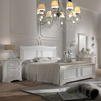Chambre complète Lit 2x Tables de chevet 3 pcs. Ensembles design de luxe