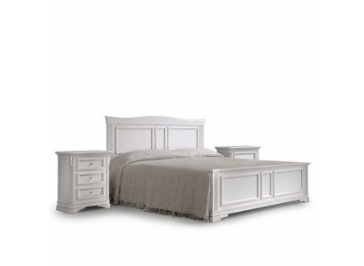 Chambre complète Lit 2x Tables de chevet 3 pcs. Ensembles design de luxe