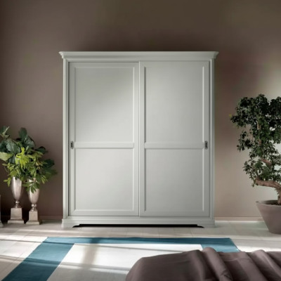 Conception de garde-robe de style moderne Meubles de chambre à coucher Armoire blanche nouvelle