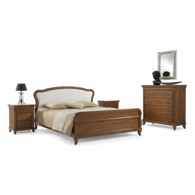 Ensemble de chambre à coucher 2x Tables de chevet Commode Mobilier de chambre complet 4 pièces nouveau