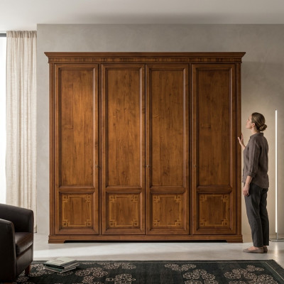 Chambre Armoire Bois Mobilier Italien Armoires Armoire