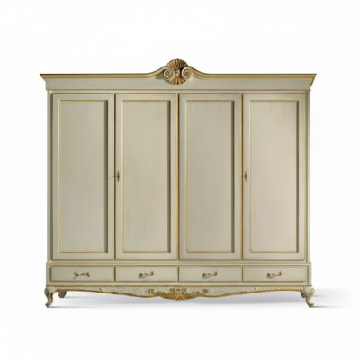 Armoire Armoire Chambre de Luxe Bois Mobilier Italien neuf