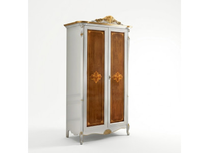 Armoire blanche Armoire de luxe Chambre à coucher Meubles en bois Armoires neufs