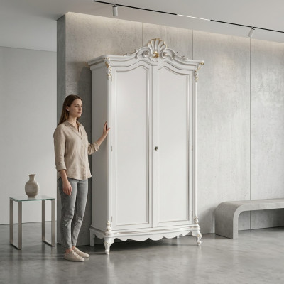 Armoire Chambre Armoire Armoire en Bois Style Classique Armoires de Luxe