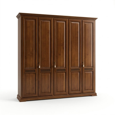 Classique r Armoire Mobilier Armoires Chambre Conception Marron neuf