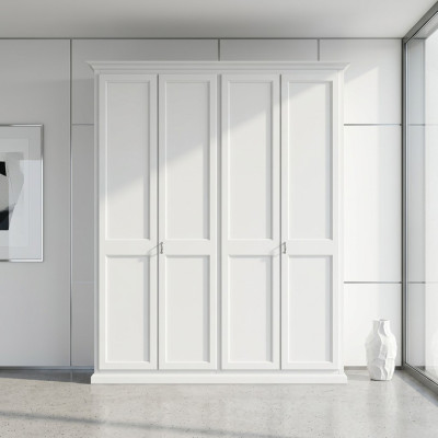 Armoire Armoire Style Art Déco Meubles en Bois Chambre Classique