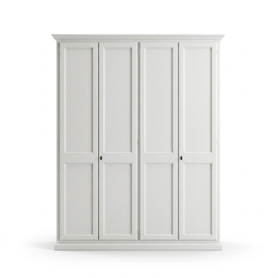 Armoire Armoire Style Art Déco Meubles en Bois Chambre Classique