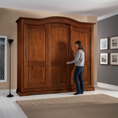 Armoire Mobilier Chambre 294cm Armoires à vêtements Bois