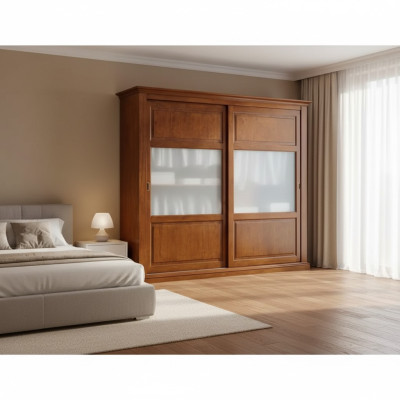 Meubles de chambre Italie Armoire en bois Armoire en bois massif Armoire