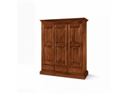 Armoire de vêtements de luxe Armoires à vêtements Meubles en bois Marron neuf