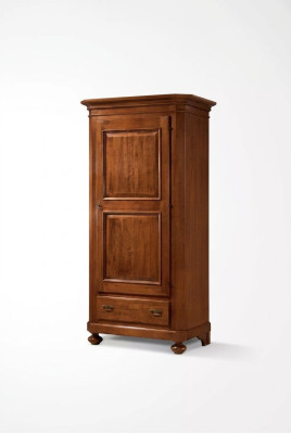 Chambre Armoire en bois Portemanteau Meubles Design Armoire Marron