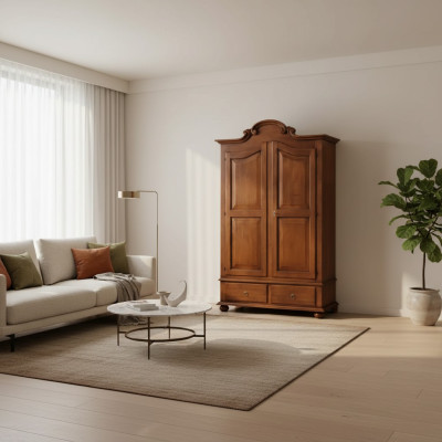 Armoire Classique en Brown Wall Unit de l'armoire italienne.