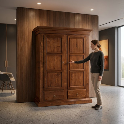 Armoire Armoire Mobilier italien Chambre Armoire en bois neuf