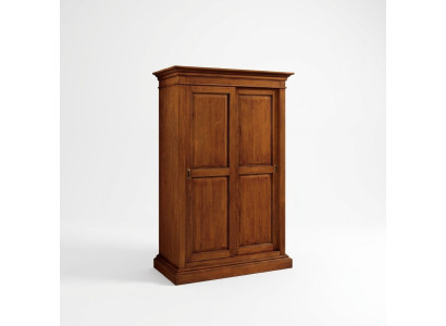 Armoire en bois massif Mobilier de chambre Armoire Marron Armoires